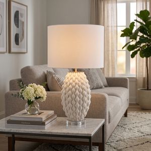 SHAWVALE IVORY LAMP 26 (IN) 2