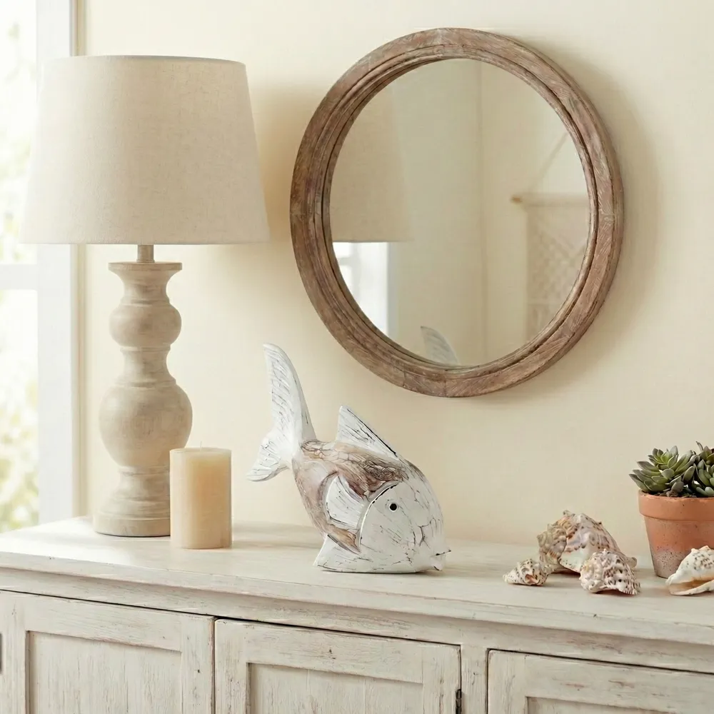 HARTOAK BROWN DECOR 6 (IN)