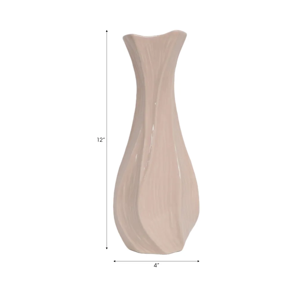 BARDENDALE PINK VASE 12 (IN)
