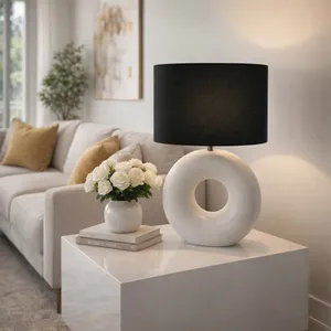 EVERTONMILL WHITE LAMP 26 (IN) 8
