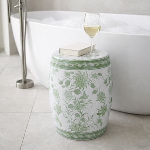 HUNTERDALE GREEN GARDEN STOOL 18 (IN) 12