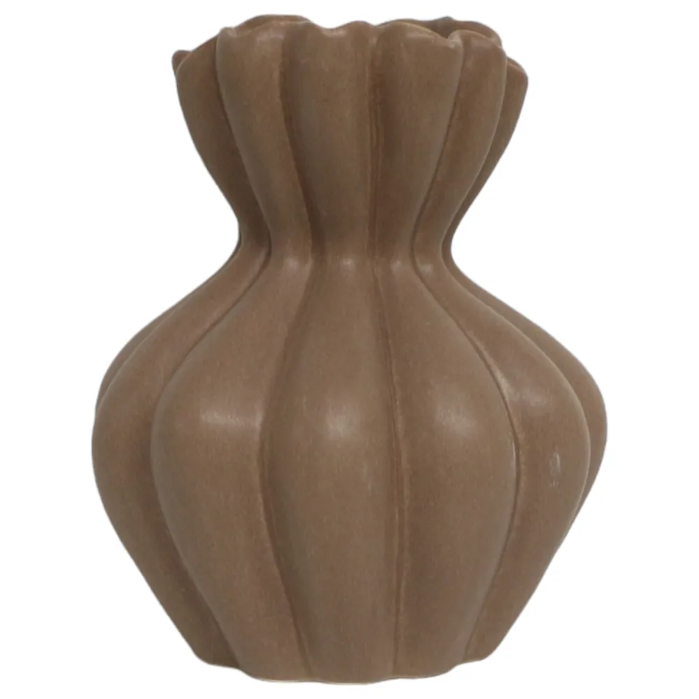 ERWINGROVE BROWN VASE 10 (IN)