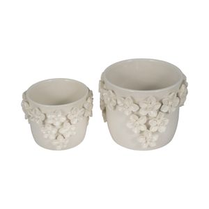 ELWINCROSS IVORY PLANTER 6 (IN) 8