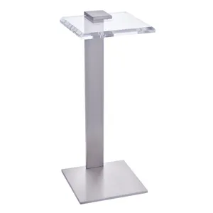 CARTERWAY CLEAR TABLE 24 (IN) 1