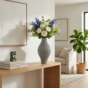 HANNAHROSE GRAY VASE 20 (IN) 2