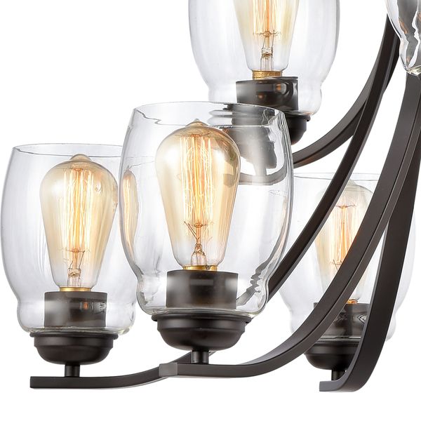Calistoga 30.5'' Wide 9-Light Chandelier - Oil Rubbed Bronze