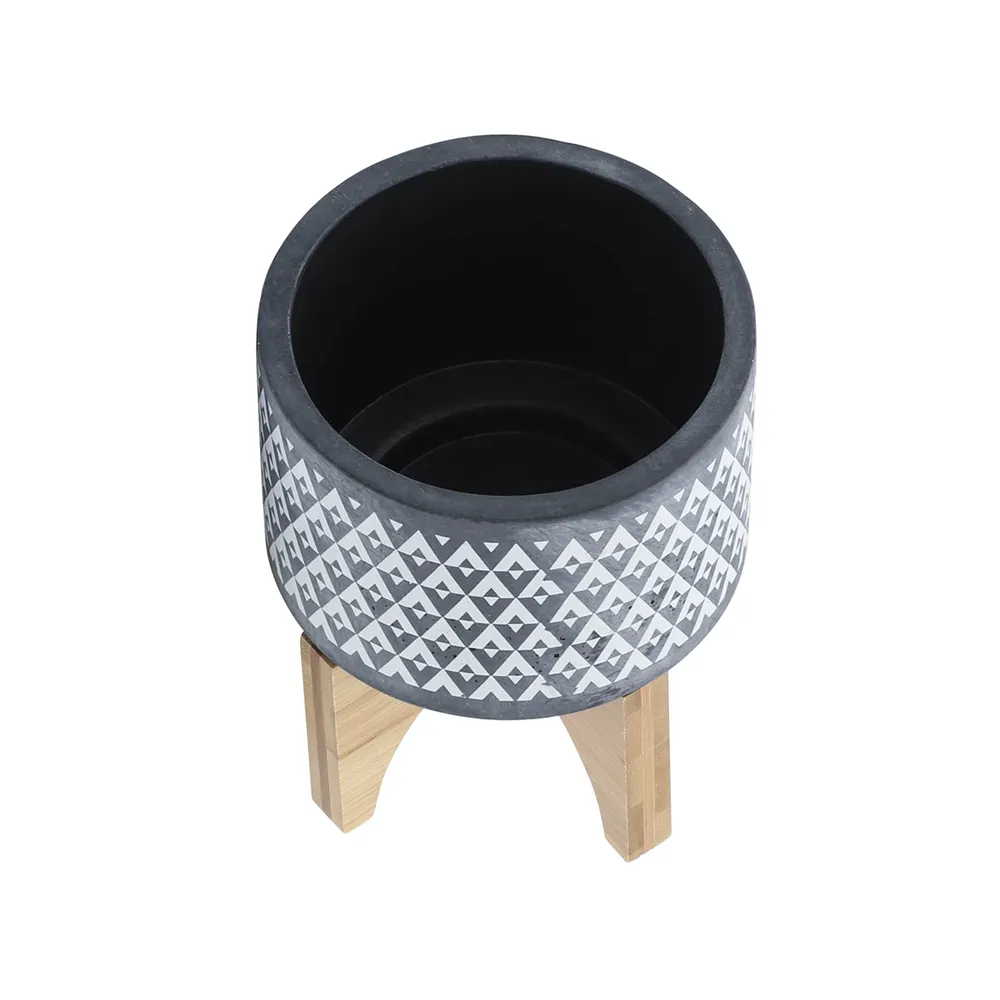 LYNNMILL GRAY PLANTER 6 (IN)