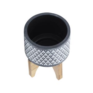 LYNNMILL GRAY PLANTER 6 (IN) 5
