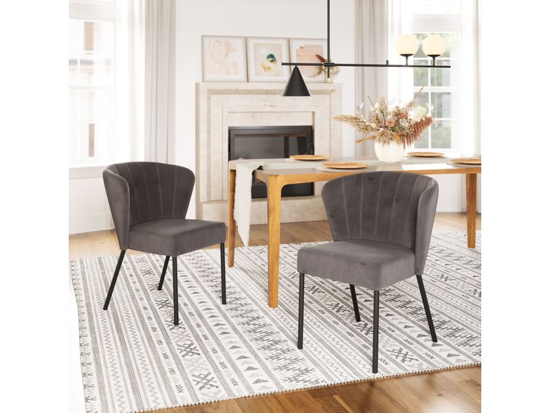Aimee Dining Chair Gray 10