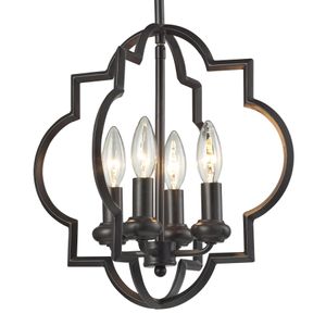 Chandette 14'' Wide 4-Light Chandelier - Oil Rubbed Bronze 6