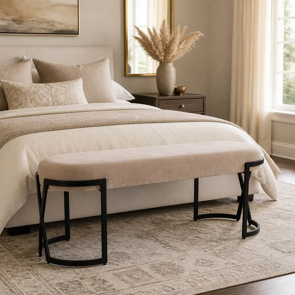 GOWERSTONE IVORY BENCH 19 (IN)
