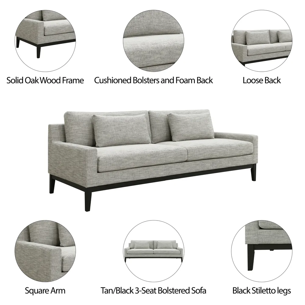 GENTRYCREST BROWN SOFA 90 (IN)