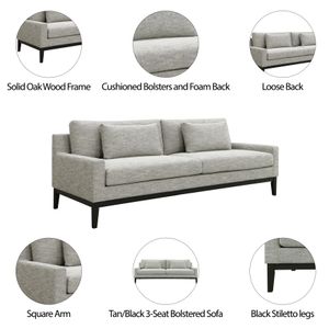 GENTRYCREST BROWN SOFA 90 (IN) 6