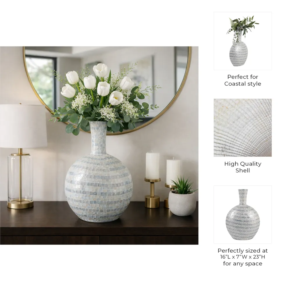 EWINGGATE BLUE VASE 23 (IN)