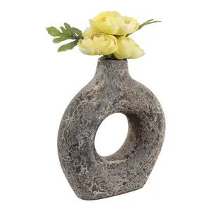 COVEDALE BLACK VASE 9 (IN) 3
