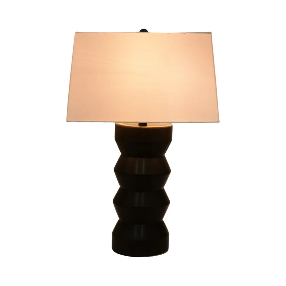 BENTONHOLM BLACK LAMP 28 (IN)