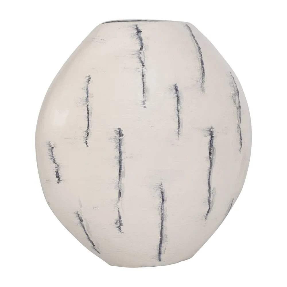 GORTONHAM WHITE VASE 33 (IN)