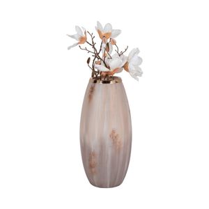 WOODSONCLIFF TAN GLASS VASE 18 (IN) 3