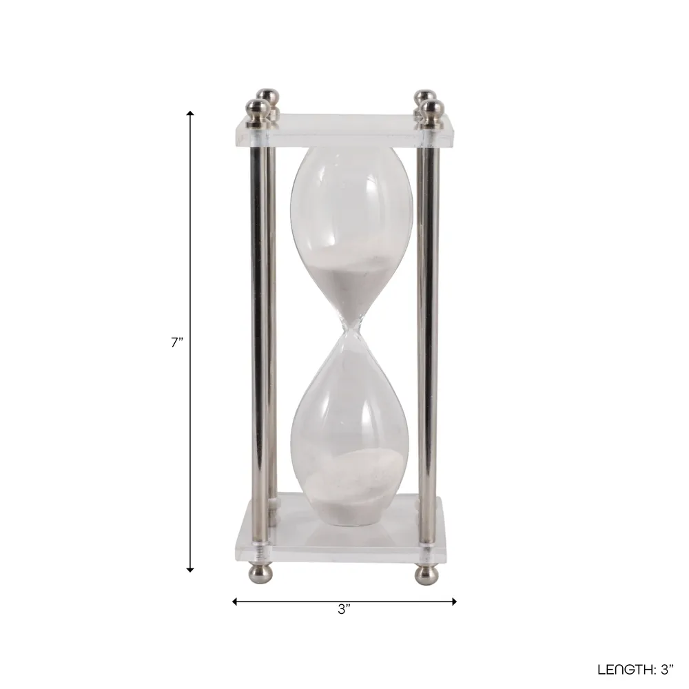 GARNETTMILL CLEAR HOURGLASS 7 (IN)