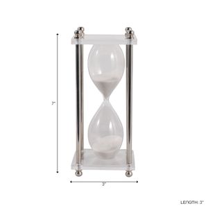 GARNETTMILL CLEAR HOURGLASS 7 (IN) 9