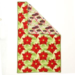 Poinsettia Eco Kitchen Tea Towel 3