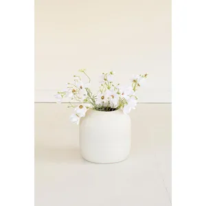 Artificial White Cosmos Spray 2