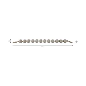 FINCHVIEW IVORY BEAD 3 (IN) 9