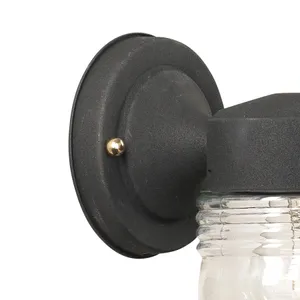 Puck 7.75'' High 1-Light Outdoor Sconce - Black 3