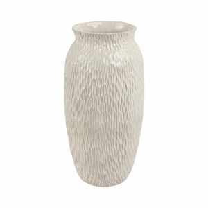 BENNETSIDE WHITE VASE 15 (IN) 5