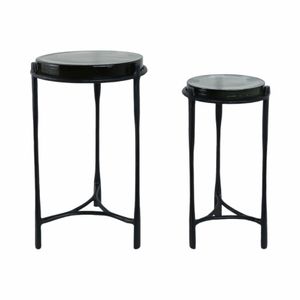EDGARWIND SET OF 2 GRAY TABLE 26 (IN) 4