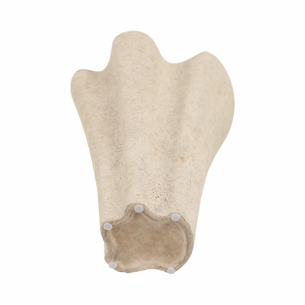 ENSLEYMILL TAUPE VASE 14 (IN)