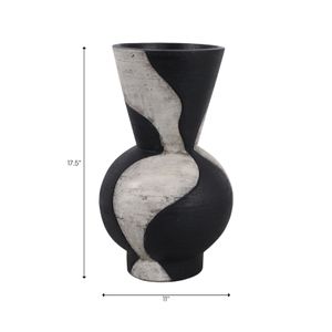 BLAIRRUN WHITE VASE 18 (IN) 10