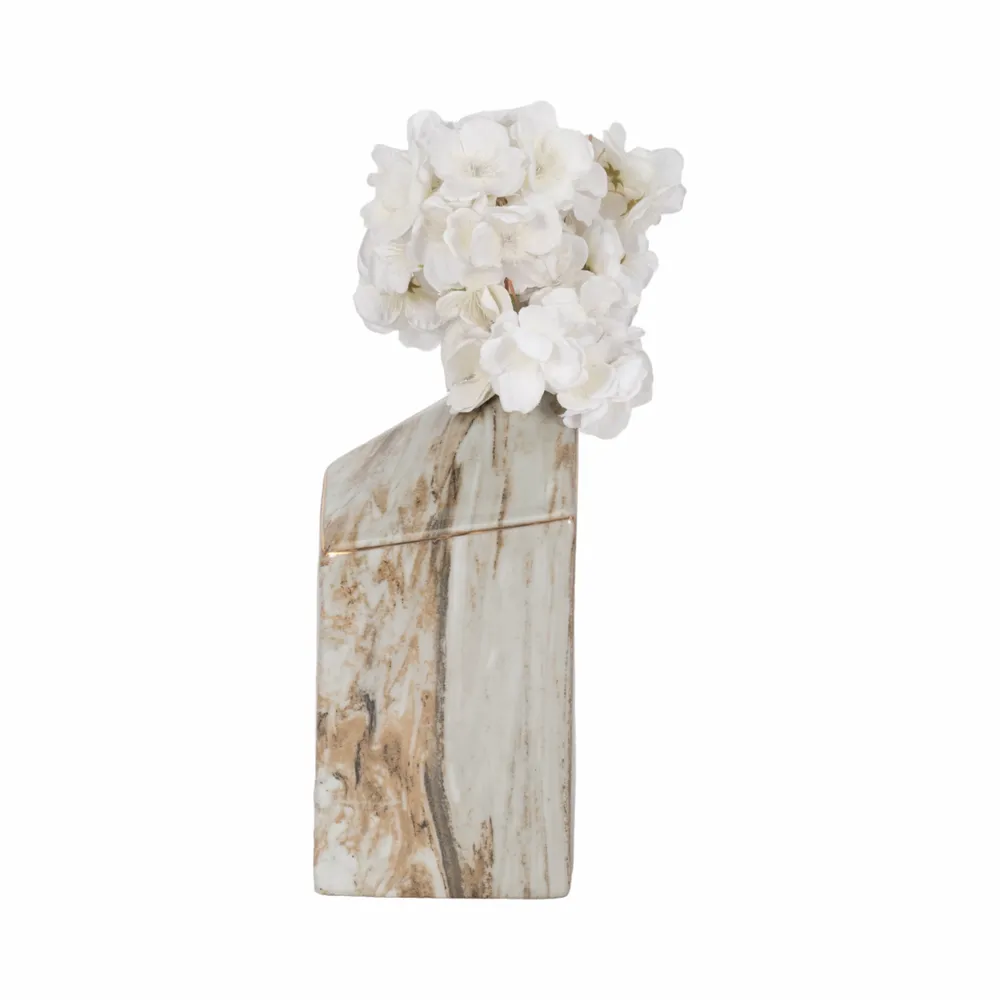 BOLTONSHAW GRAY VASE 9 (IN)