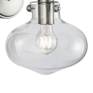 Clara 11.75'' High 1-Light Sconce - Brushed Nickel 4
