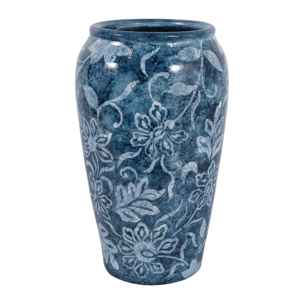 NOLANFORD BLUE VASE 14 (IN)