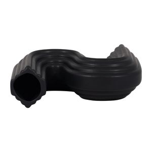 CER, 6" LOOPY VASE, BLACK 7