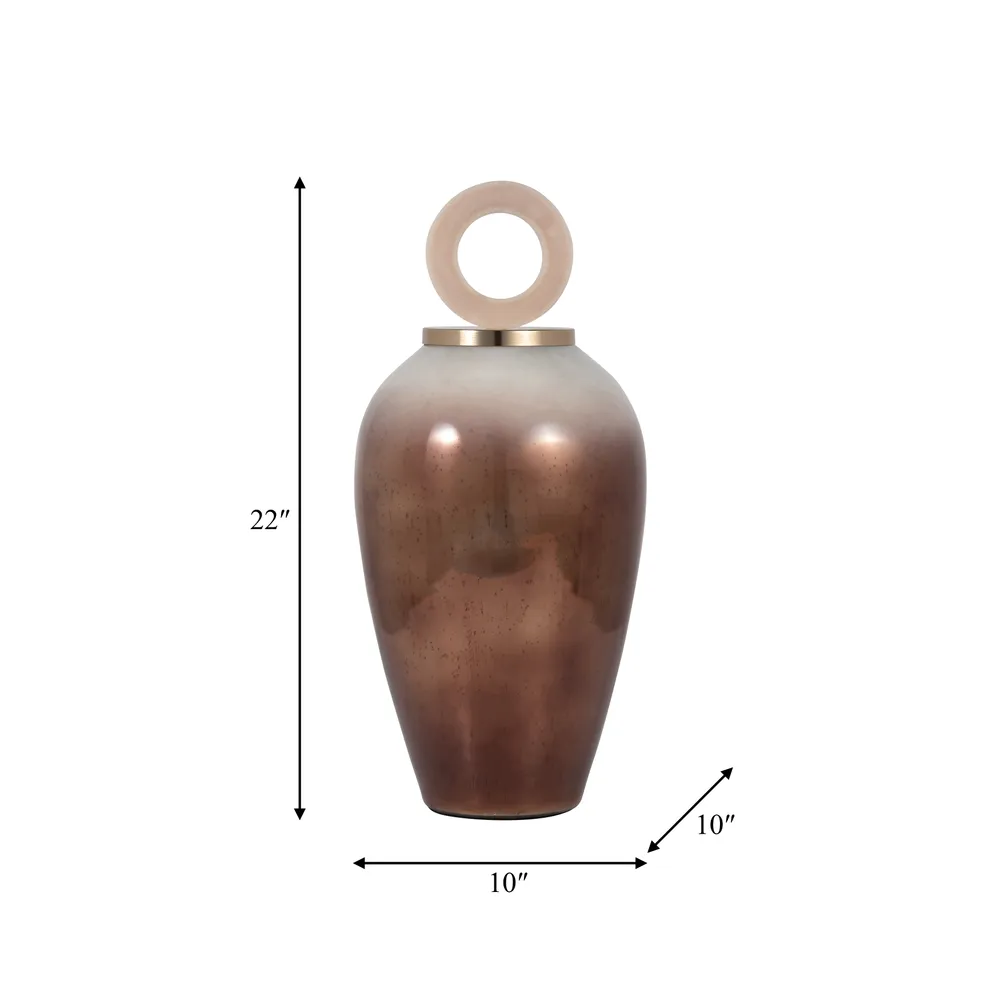 KELLERRIDGE BRONZE JAR 22 (IN)