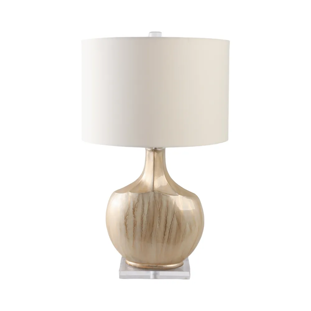 ASHERBURN GOLD LAMP 32 (IN)