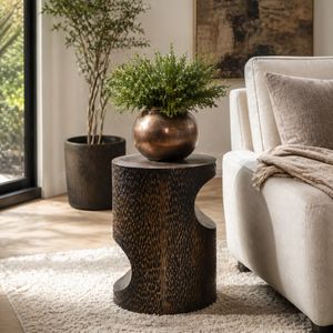 KANEWOOD BRONZE STOOL 21 (IN) 9
