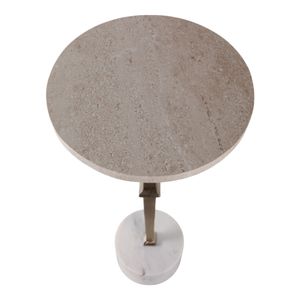 DREWBEACH GOLD TABLE 24 (IN) 8