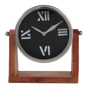 CELIAROSE BLACK CLOCK 9 (IN) 1