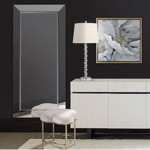 Glass Framed Floor Mirror 3