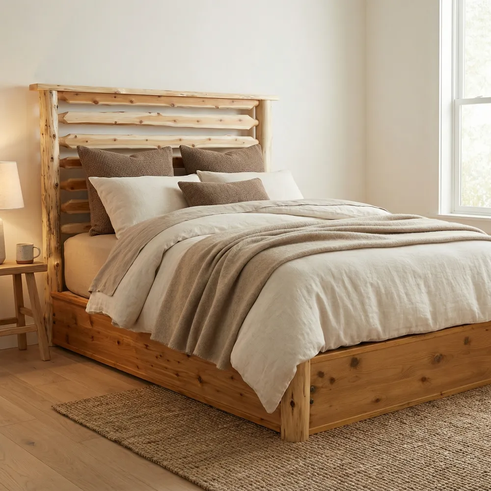 Headwaters Platform Bed - Double - Coffee