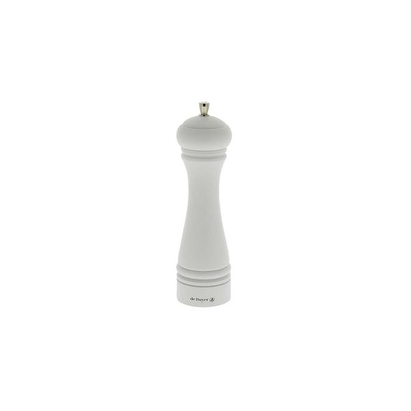 DEBUYER JAVA, Salt Mill, SS Mechanism 21cm/8.27", Matte White