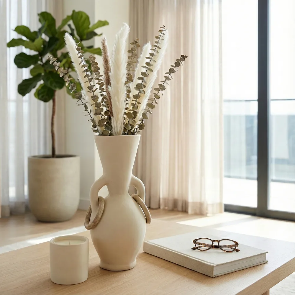 ELLIOTWELL IVORY VASE 14 (IN)