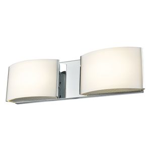 Pandora 16'' Wide 2-Light Vanity Light - Chrome 1