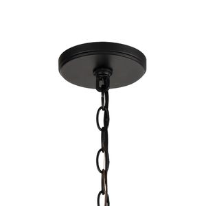 Barrow 22'' Wide 6-Light Chandelier - Matte Black 4