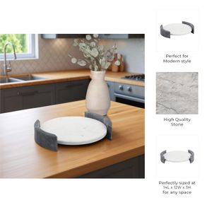 SKYLERFIELD BLACK TRAY 3 (IN) 9
