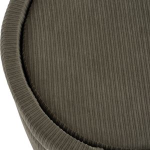 GORDENRIDGE SET OF 2 GREEN OTTOMANS 18 (IN) 5