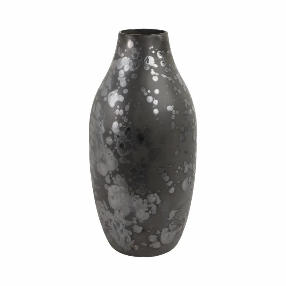 BURGESSLEY BLACK VASE 18 (IN)